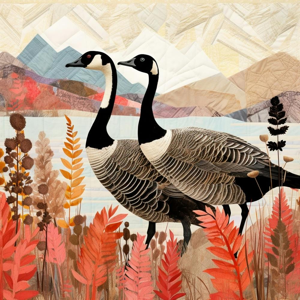 Bird In Nature Canada Goose 1
