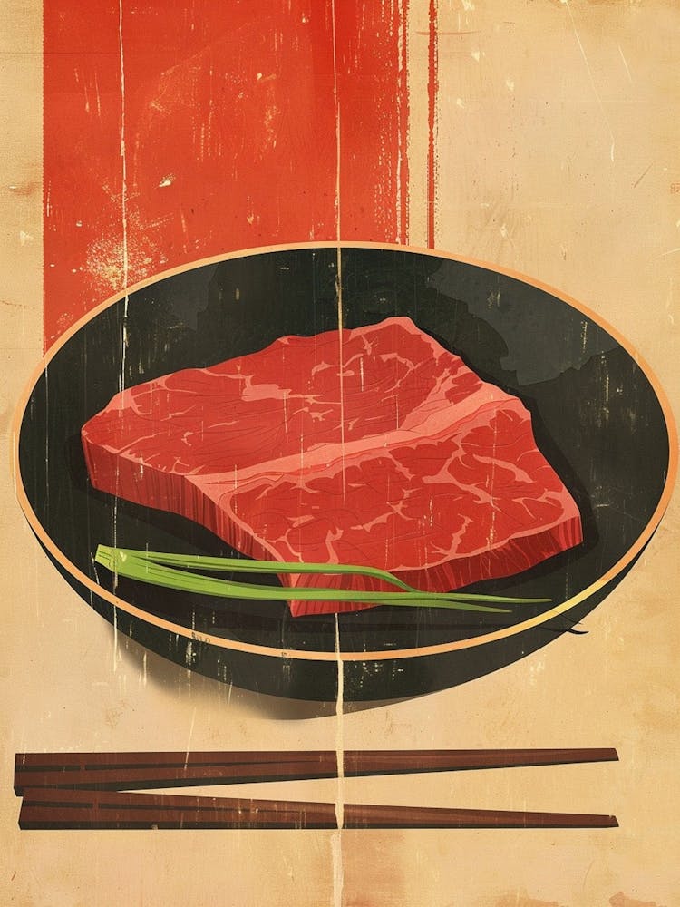 Wagyu Beef Mid Century Modern 3