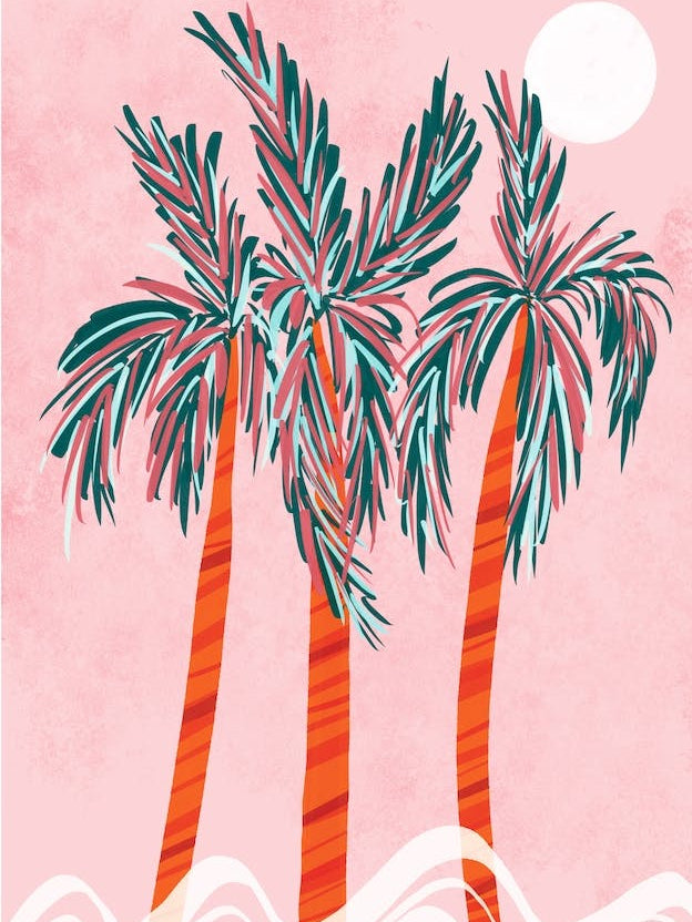 Pink California Sunset