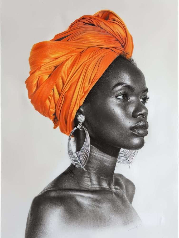 Orange Turban 2