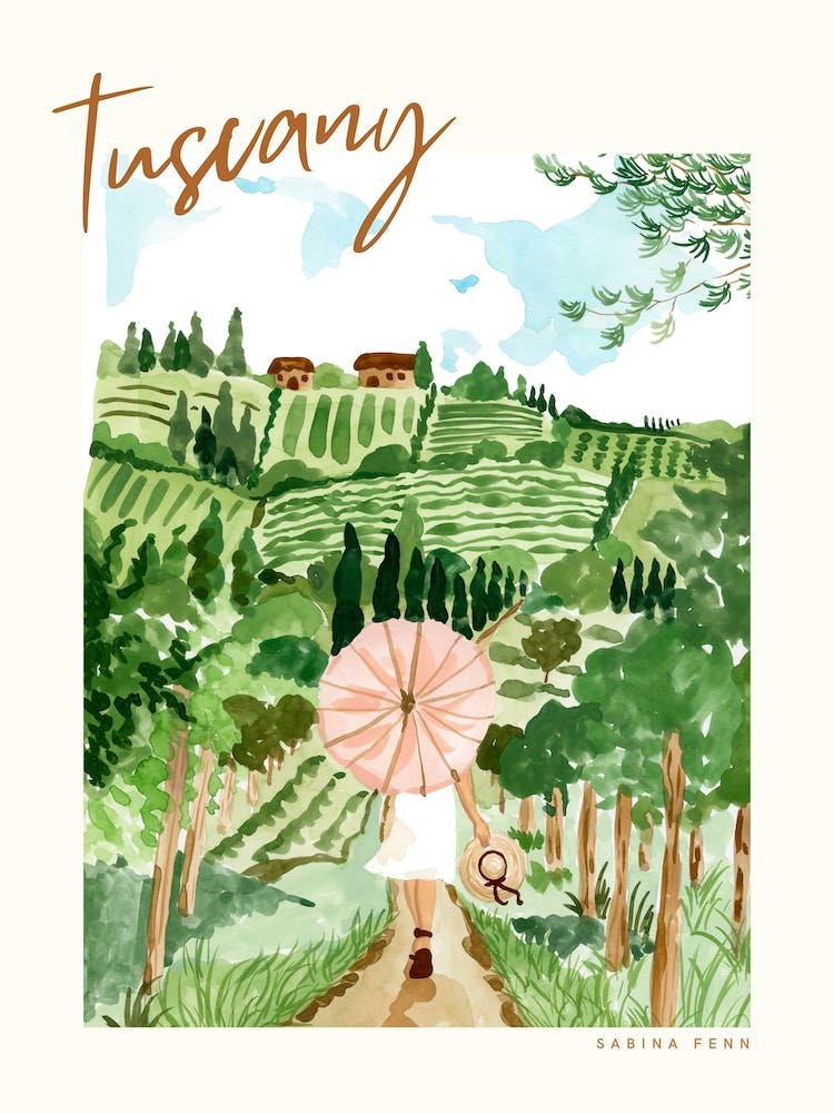 Tuscany by Sabina Fenn