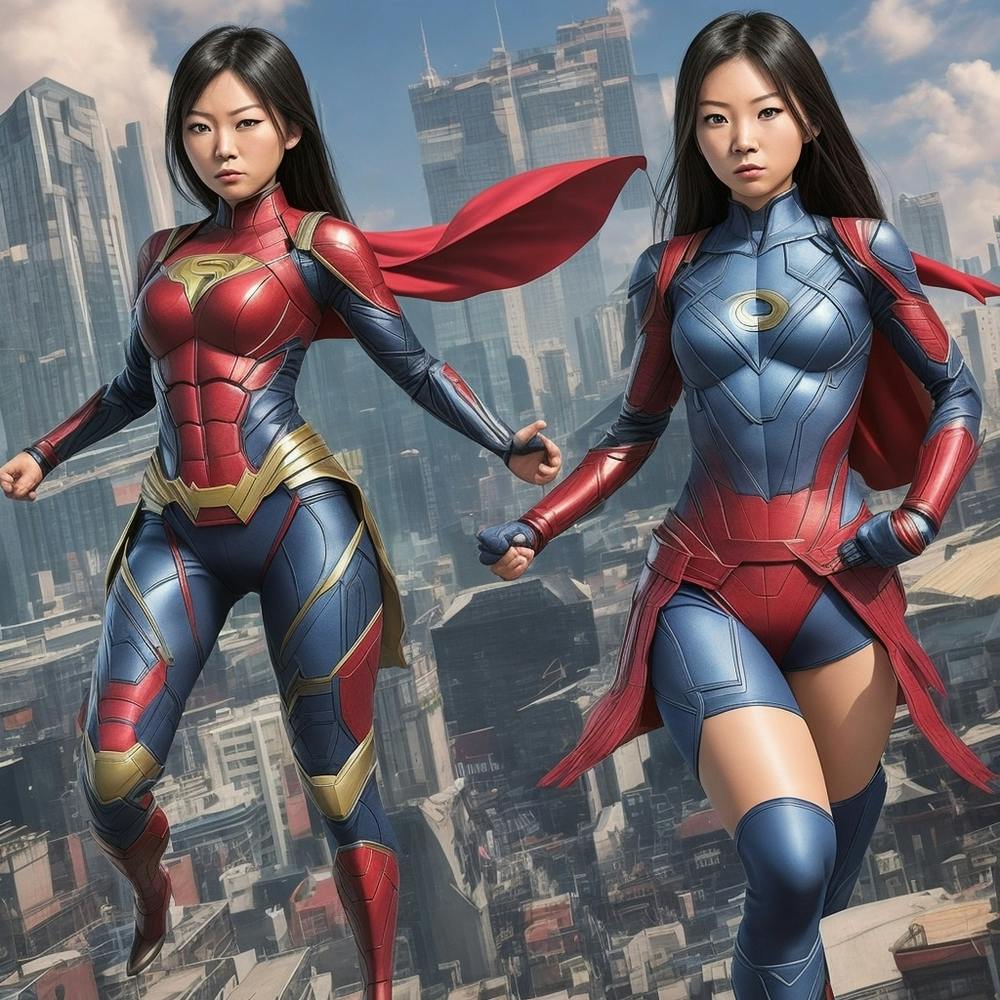 Two Superheroes