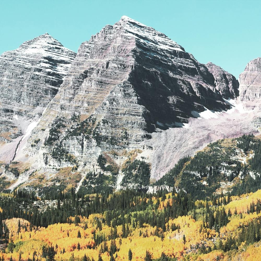 The Maroon Bells Rocky Mountains Colorado, Carol M Highsmith