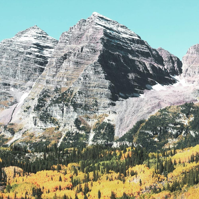 The Maroon Bells Rocky Mountains Colorado, Carol M Highsmith 