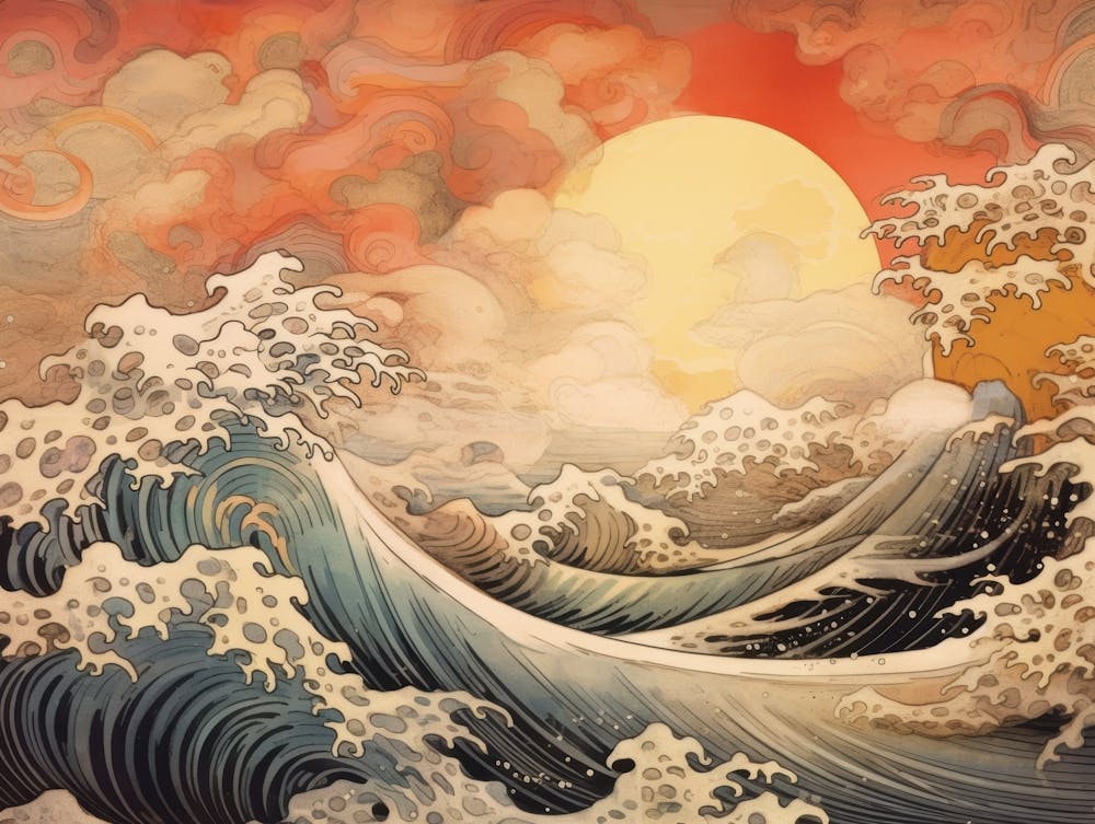Great Wave Off Kanagawa 8