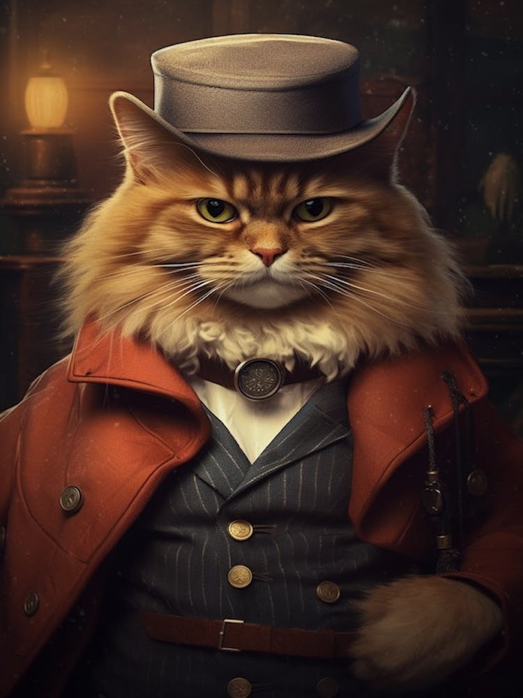 Gangster Cat Siberian 2