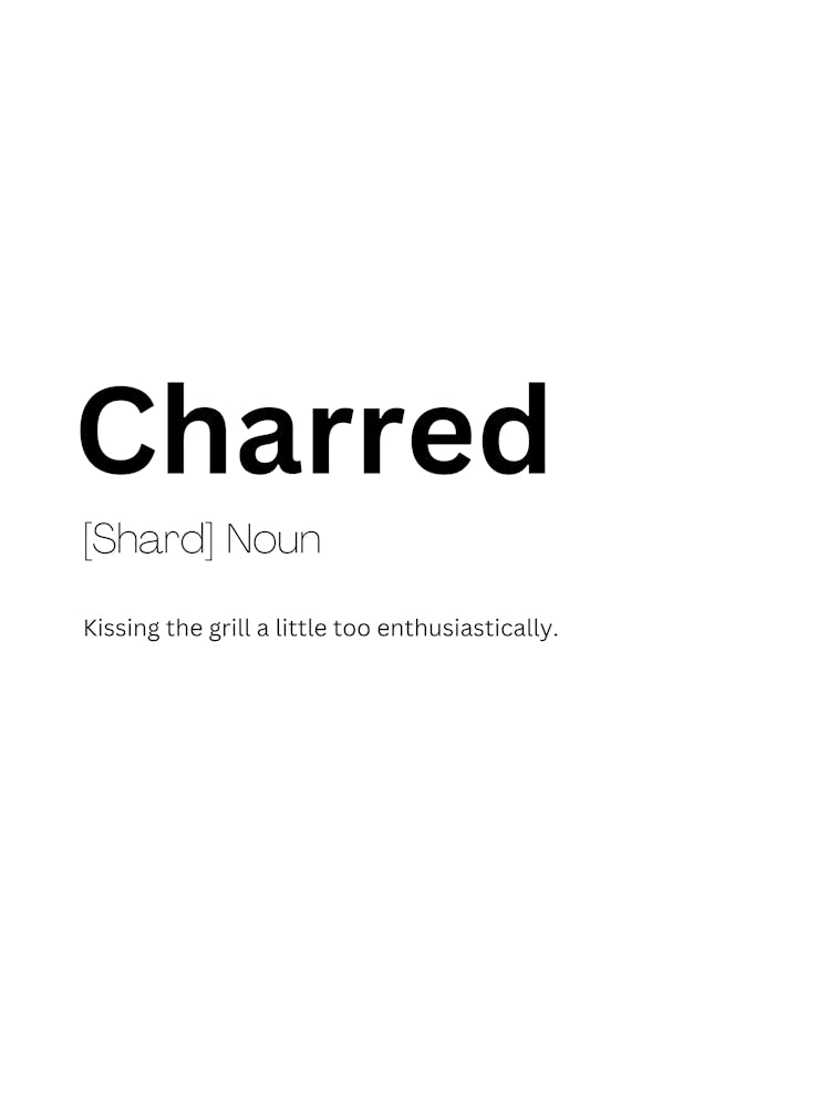 Charred Definition Meaning