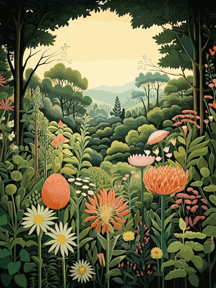 Descanso Gardens Usa Henri Rousseau Style 2