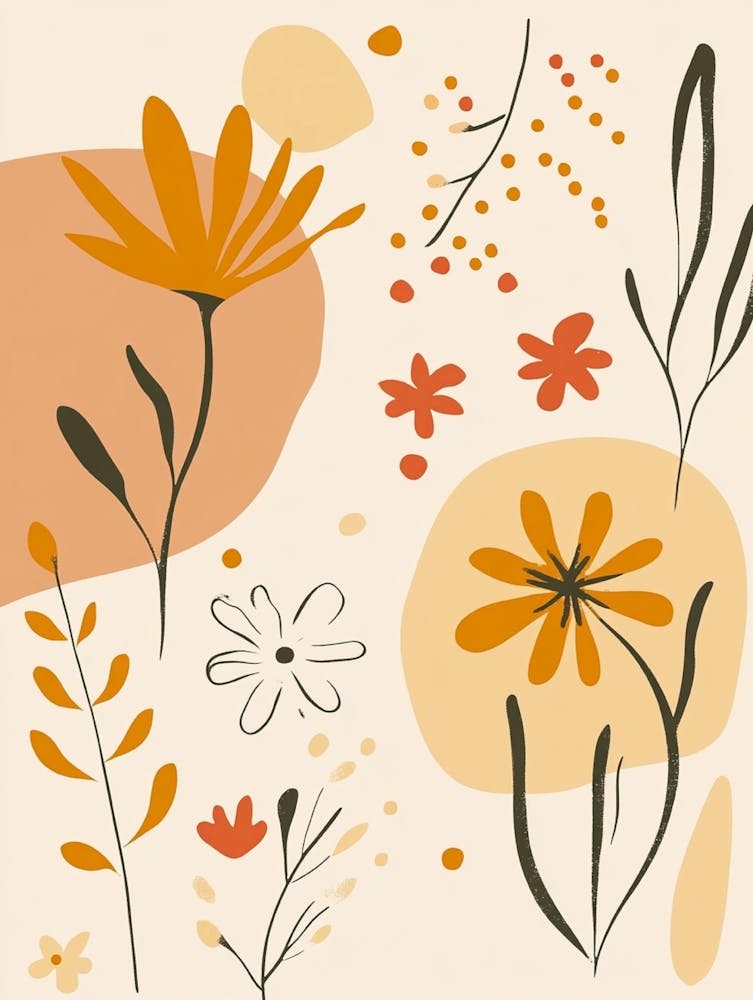 Florales Abstraites 1