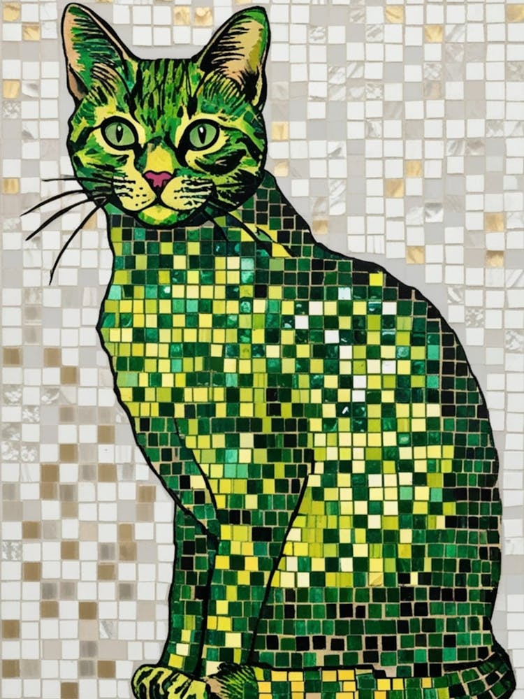 Green Cat