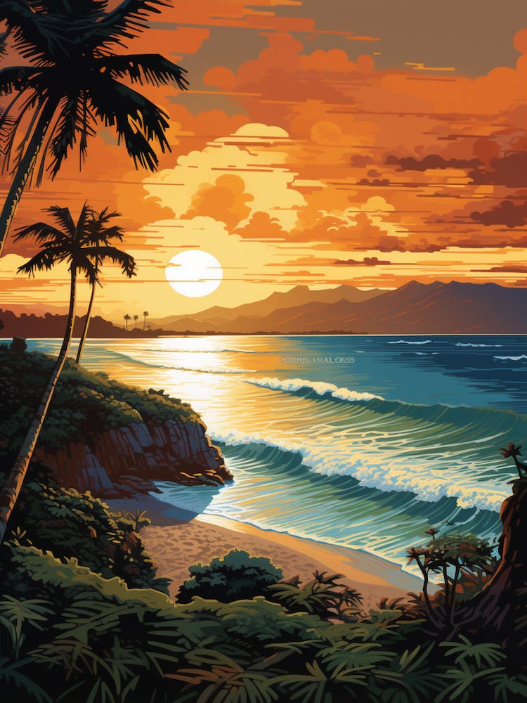 Painting That Depicts Cervantes Beach Australia 3