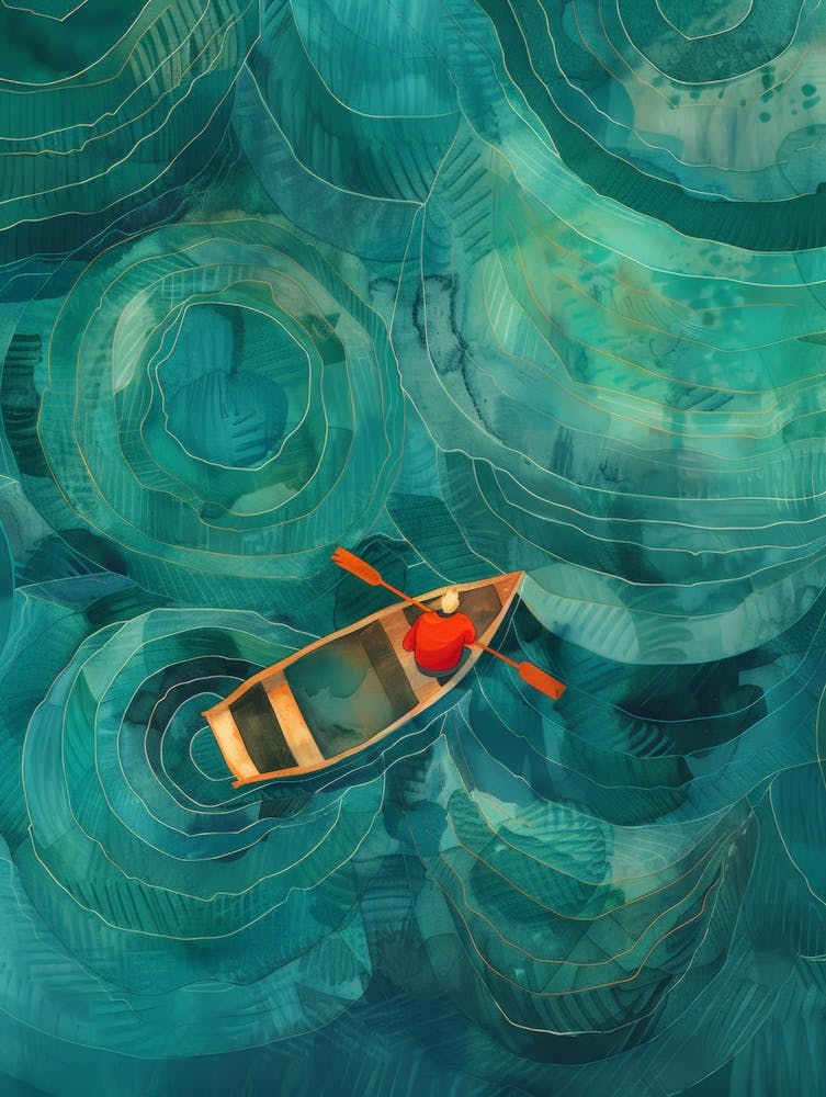 Man In A Boat 2