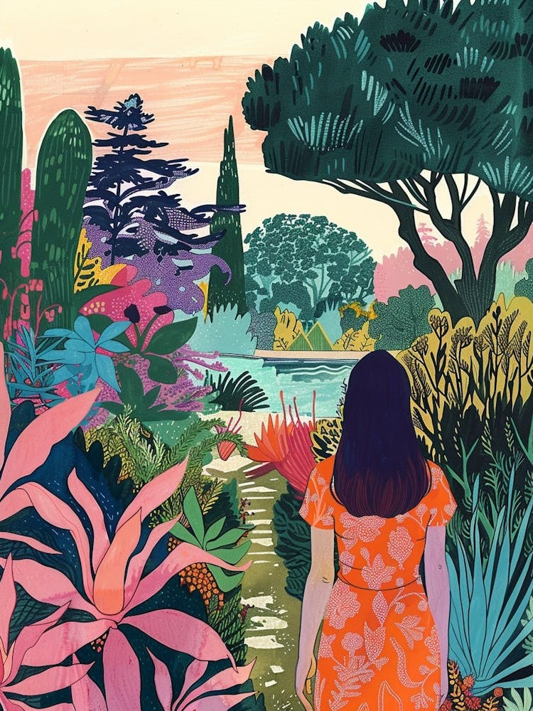 In The Garden Chateau De Villandry Gardens 4