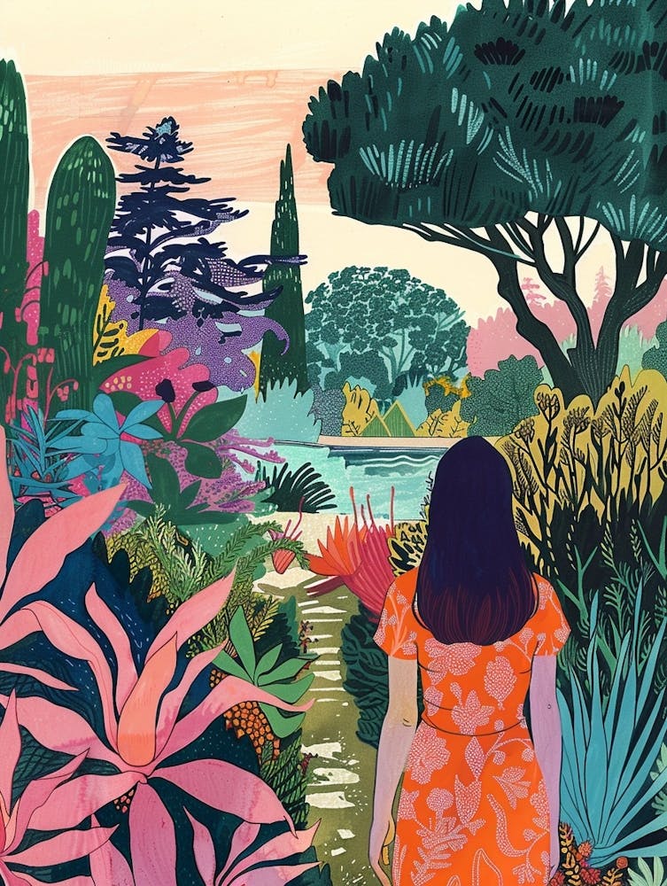 In The Garden Chateau De Villandry Gardens 4