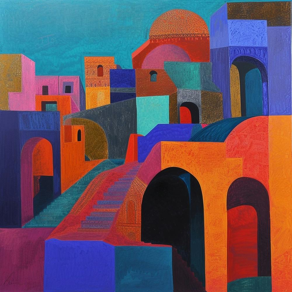 Abstract Travel Collection Delhi India 4