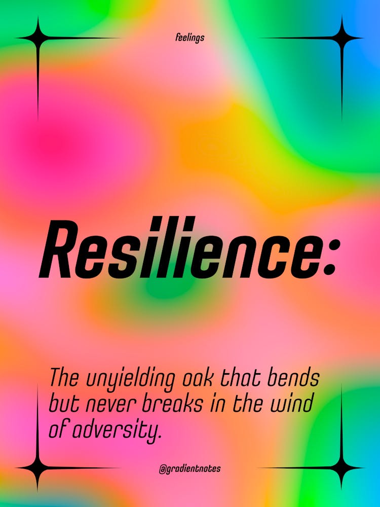 Resilience - Quotes - Positive - GradientNotes