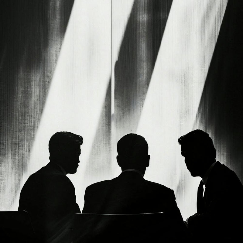 Silhouette Of Businessmen 1