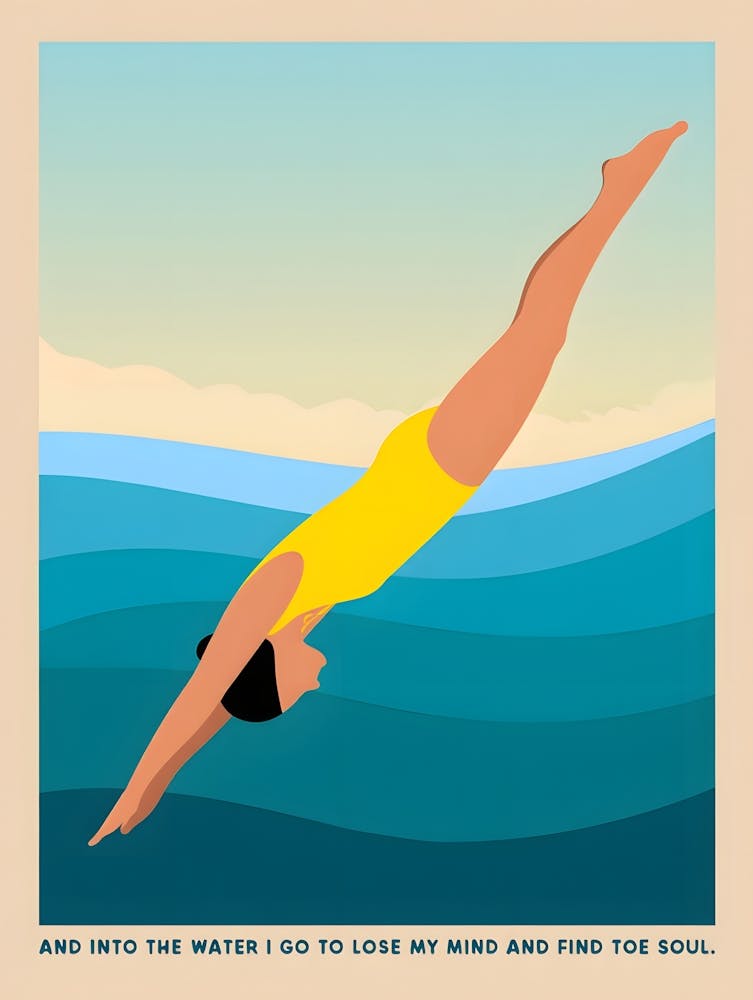 Scuba Diving Poster