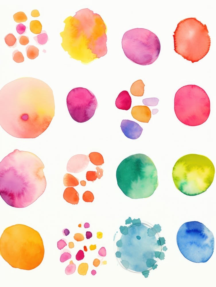Watercolor Splatters 5