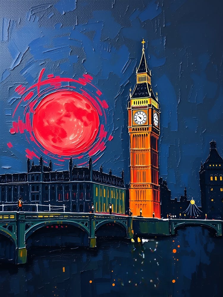 Big Ben At Night 2