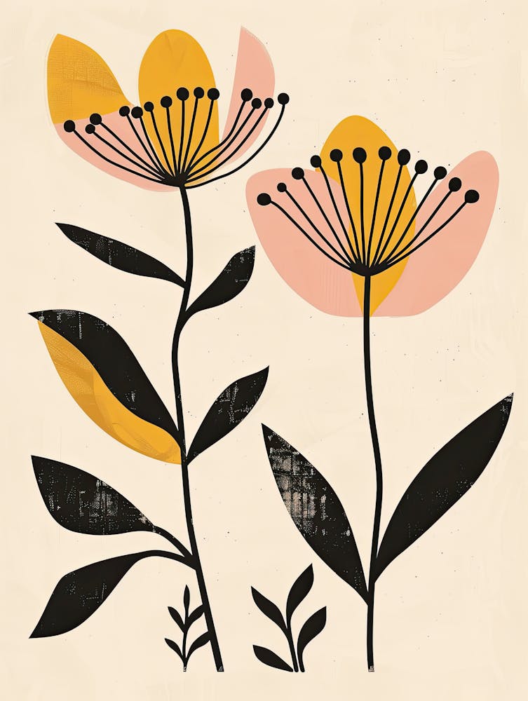 Turin Flower Market Boho Minimalist Style 1