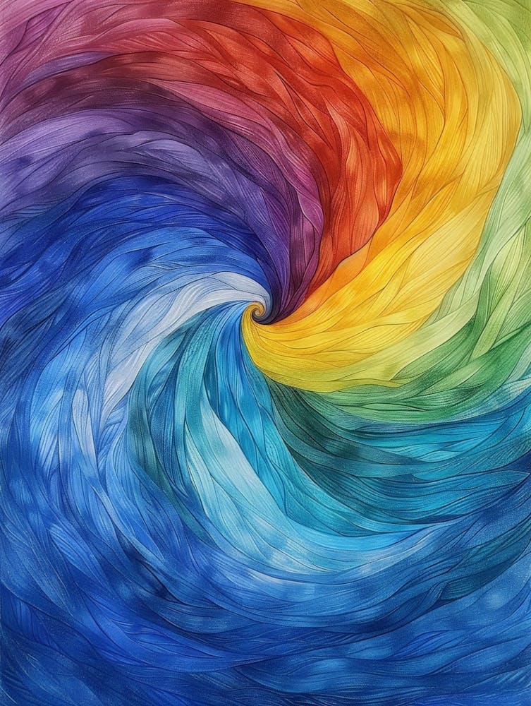 Rainbow Swirl 2