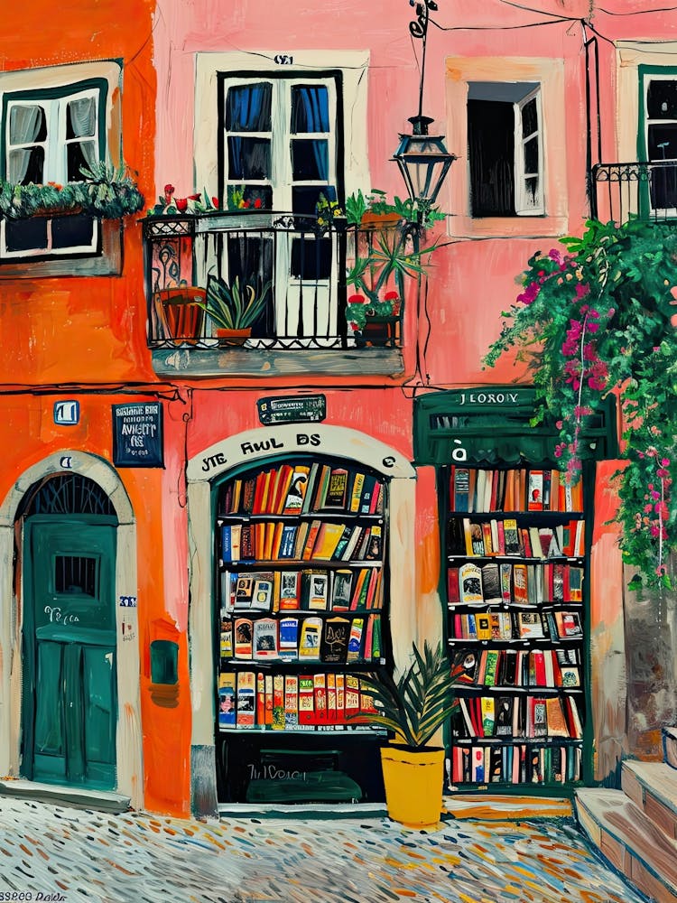 Lisbon Book Nook Bookshop 4