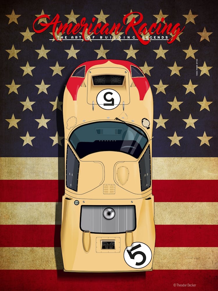 American Racing Ford GT40 No.5