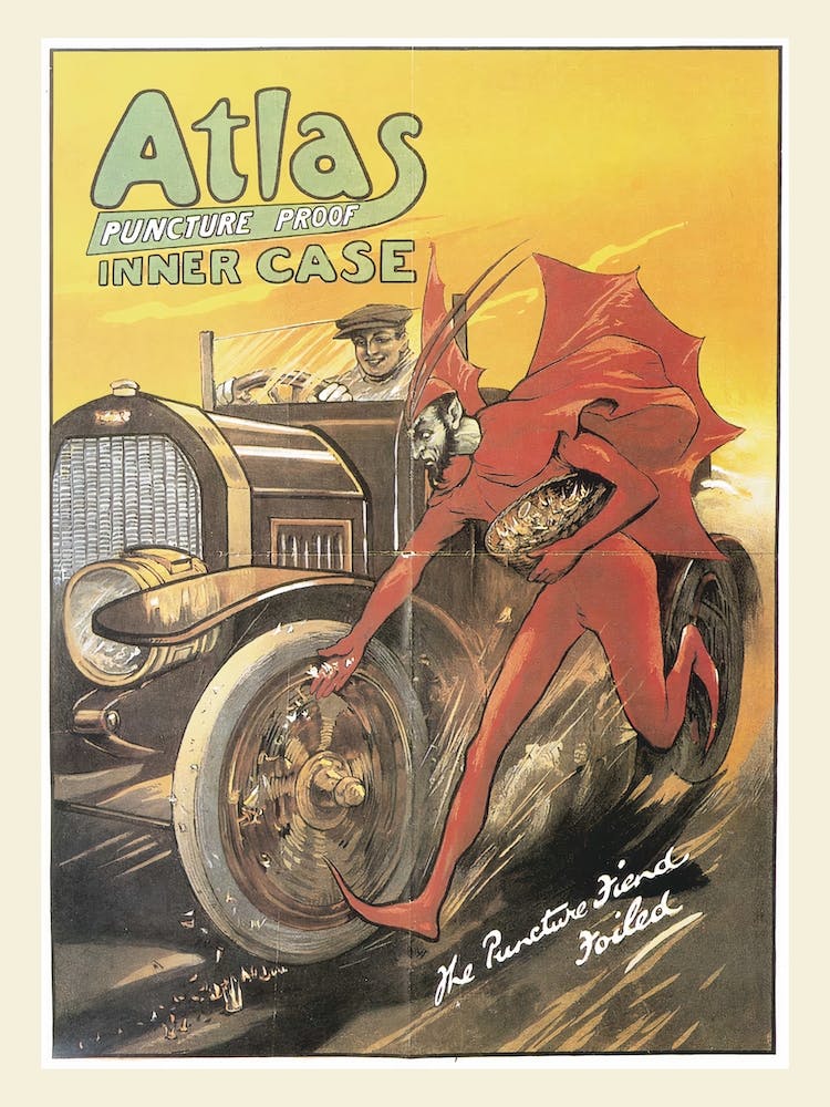 Atlas Puncture Proof Inner Case Poster