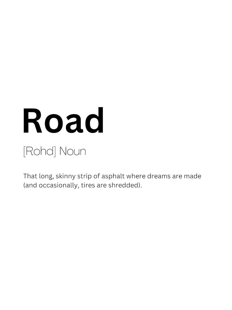 Road Definition Meaning