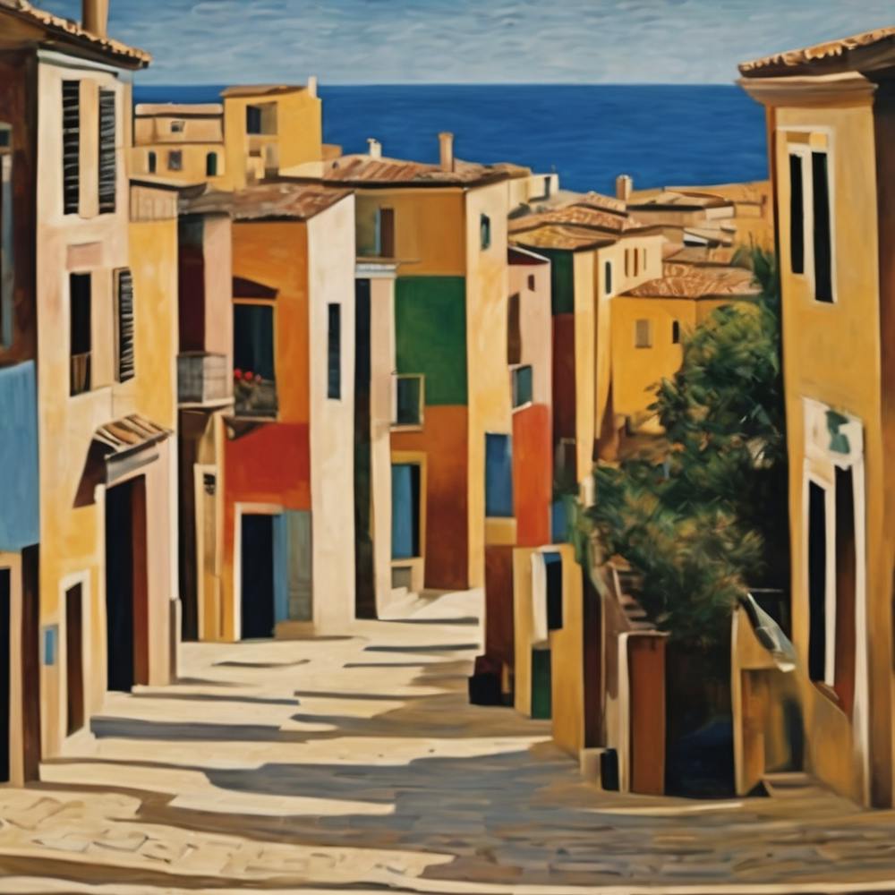 Street In A Town