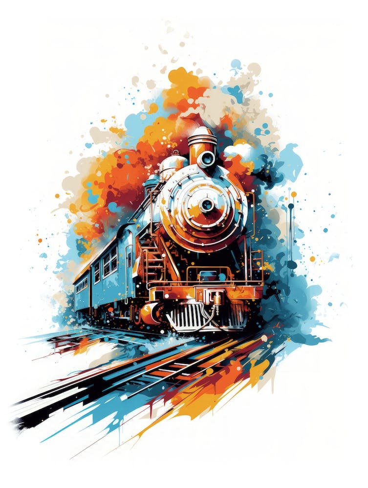 Train Painting