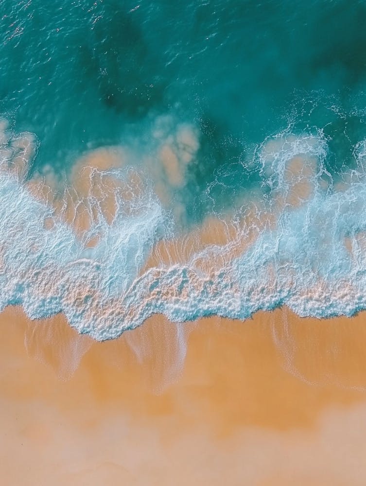 Aerial View Of A Beach 78