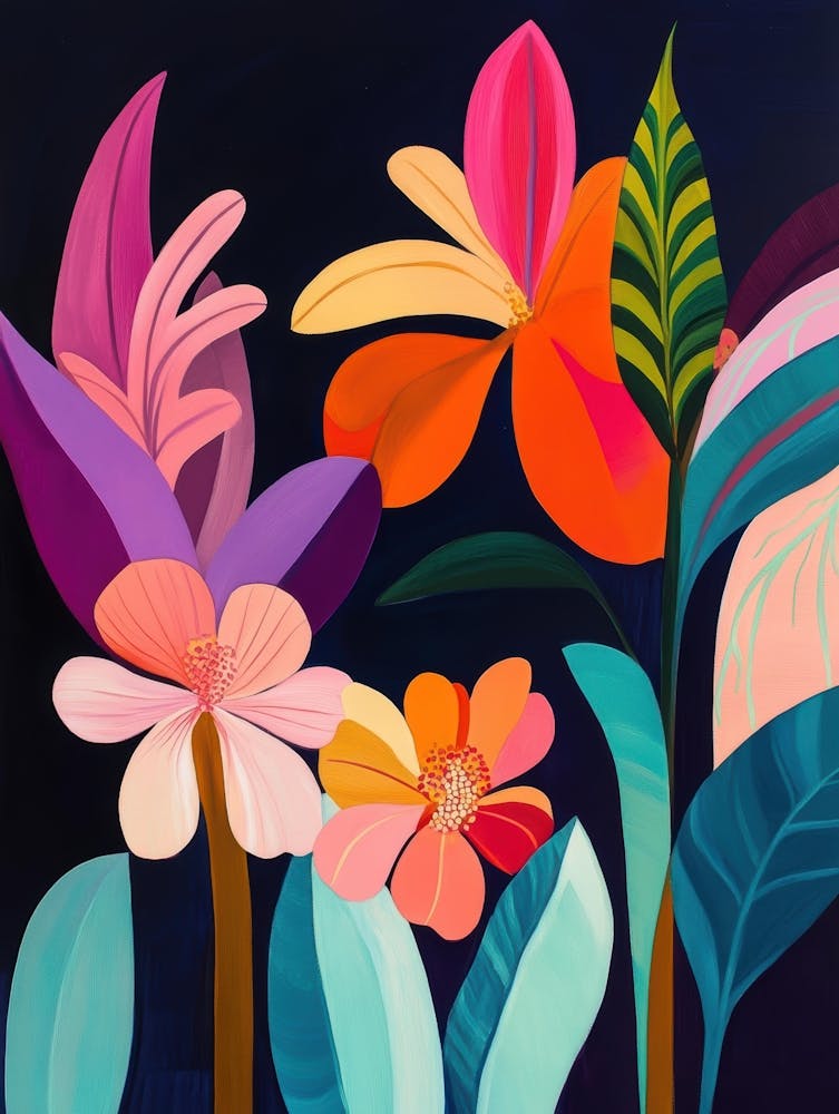 Fleurs tropicales 26