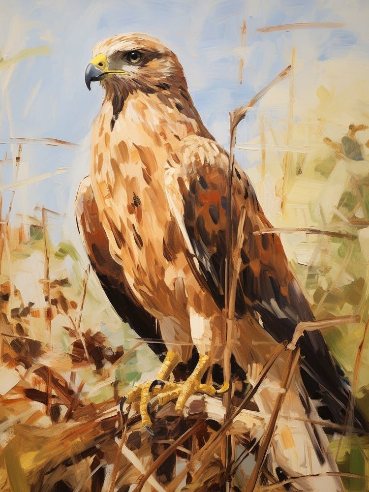 Bird Painting Hawk 3