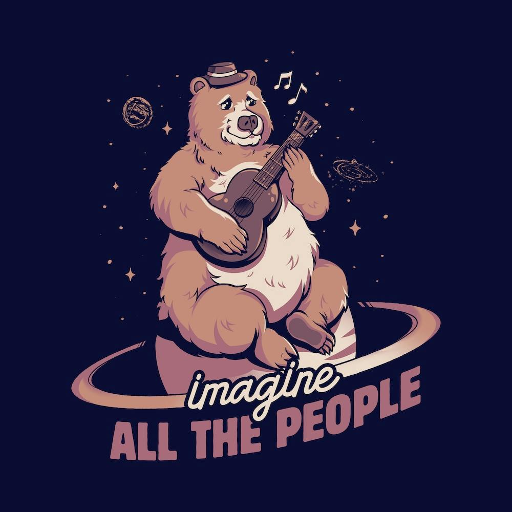 Imagine All The People Square