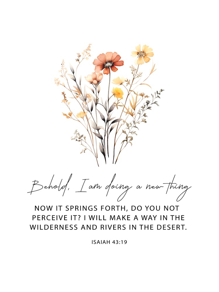 I Am Doing A New Thing