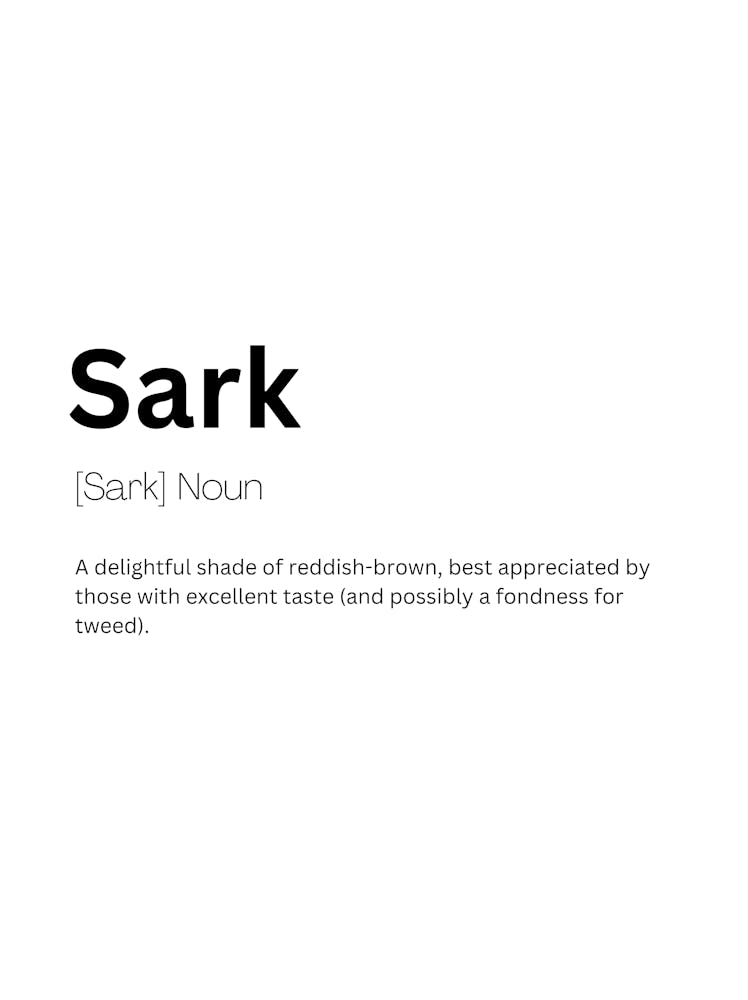 Sark Definition Meaning
