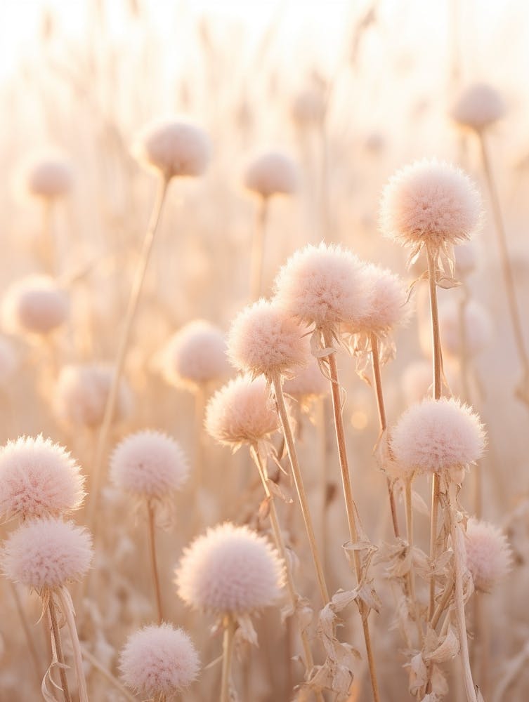 Boho Dried Flowers Globe Amaranth 2