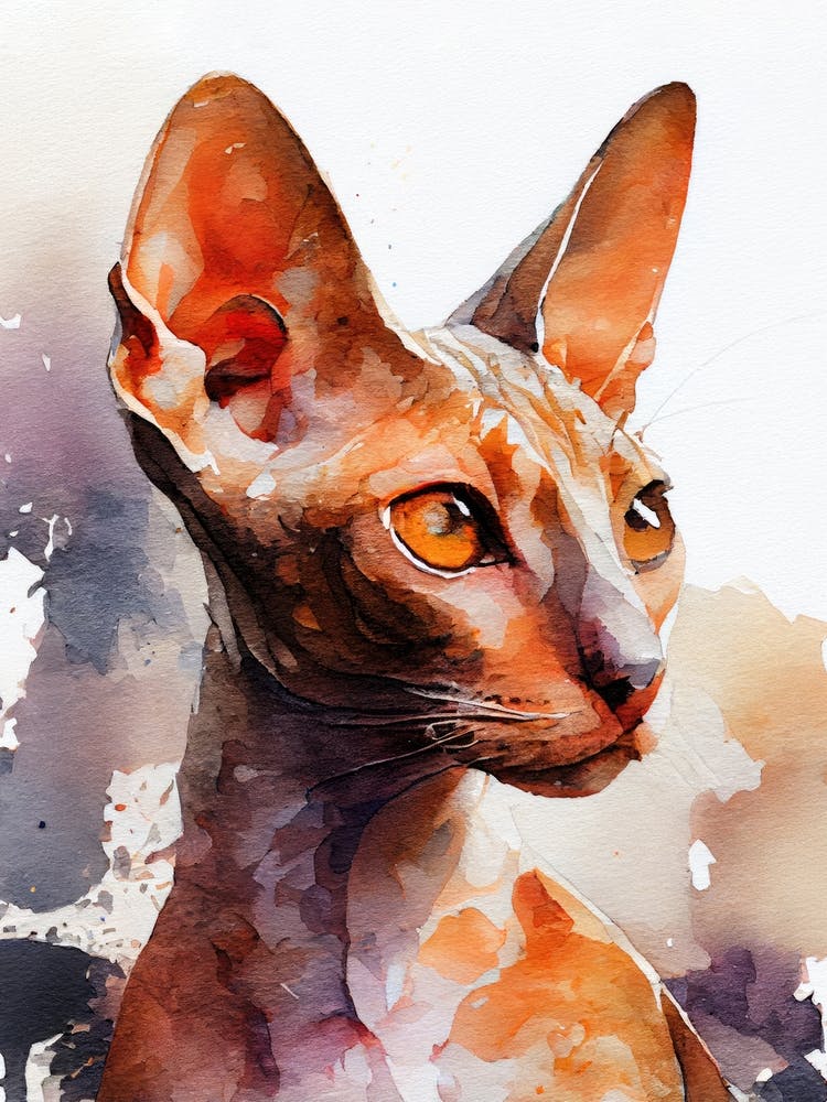 Sphynx-Katze Tier 1