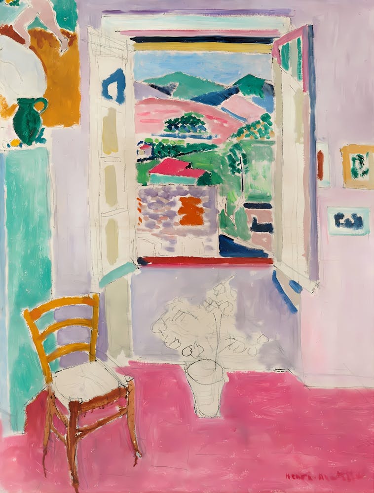 Henri Matisse - Open Window, 1911