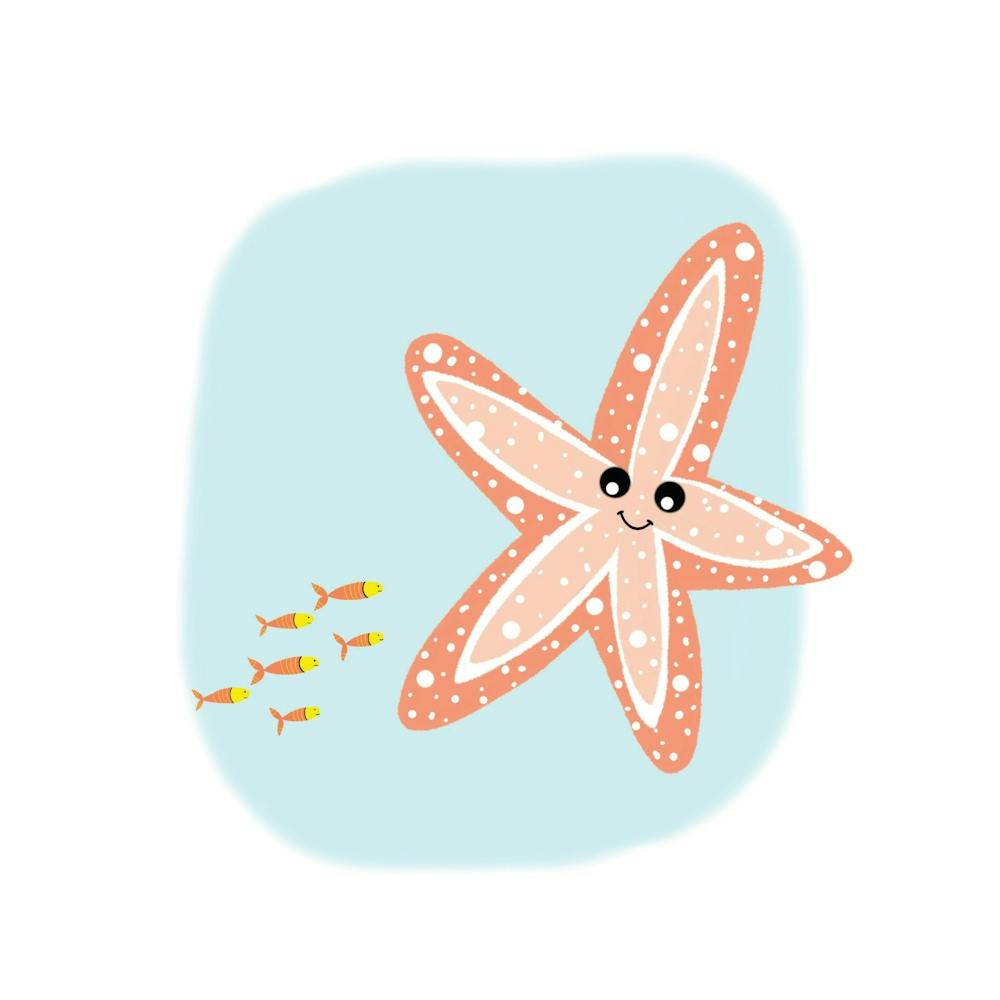 Smiling Star Fish