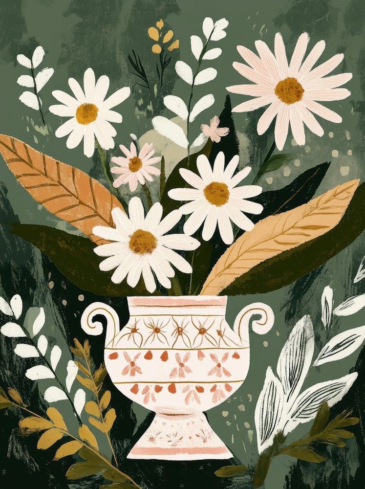 Daisies In A Vase 38