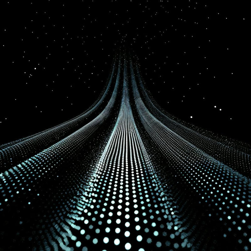 Abstract Futuristic Space