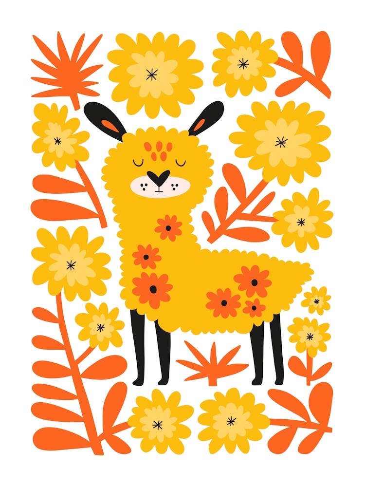 Nursery Llama Animal