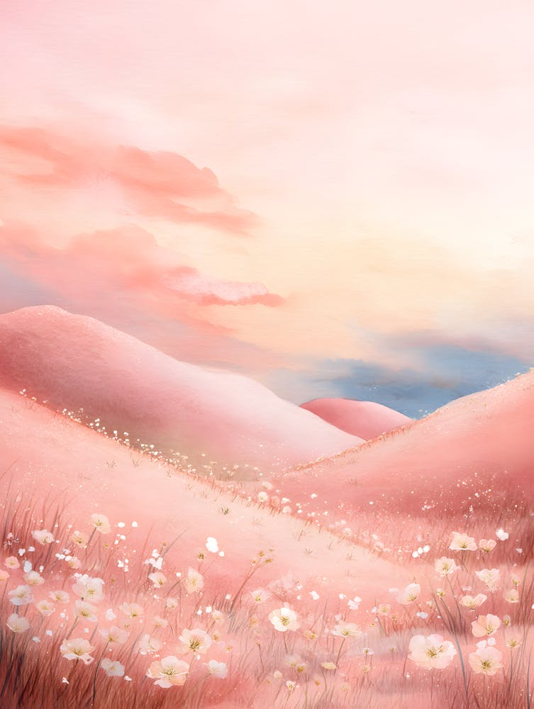 Gorgeous Serene Hill Landscape