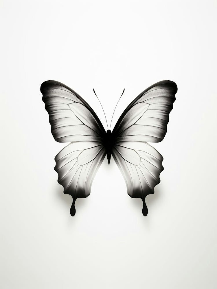 Butterfly Minimalist Abstract 2