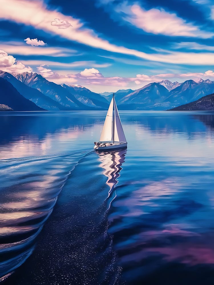 Sailboat On The Lake