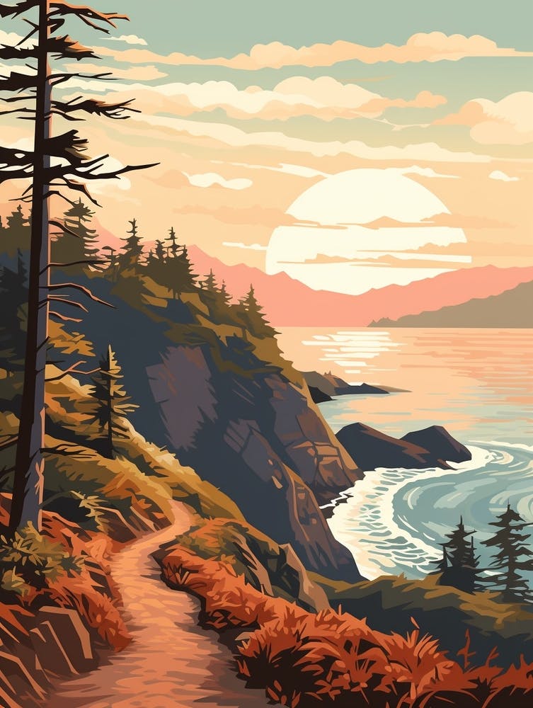 Juan De Fuca Marine Trail Canada 3 Hiking Trail Landscape