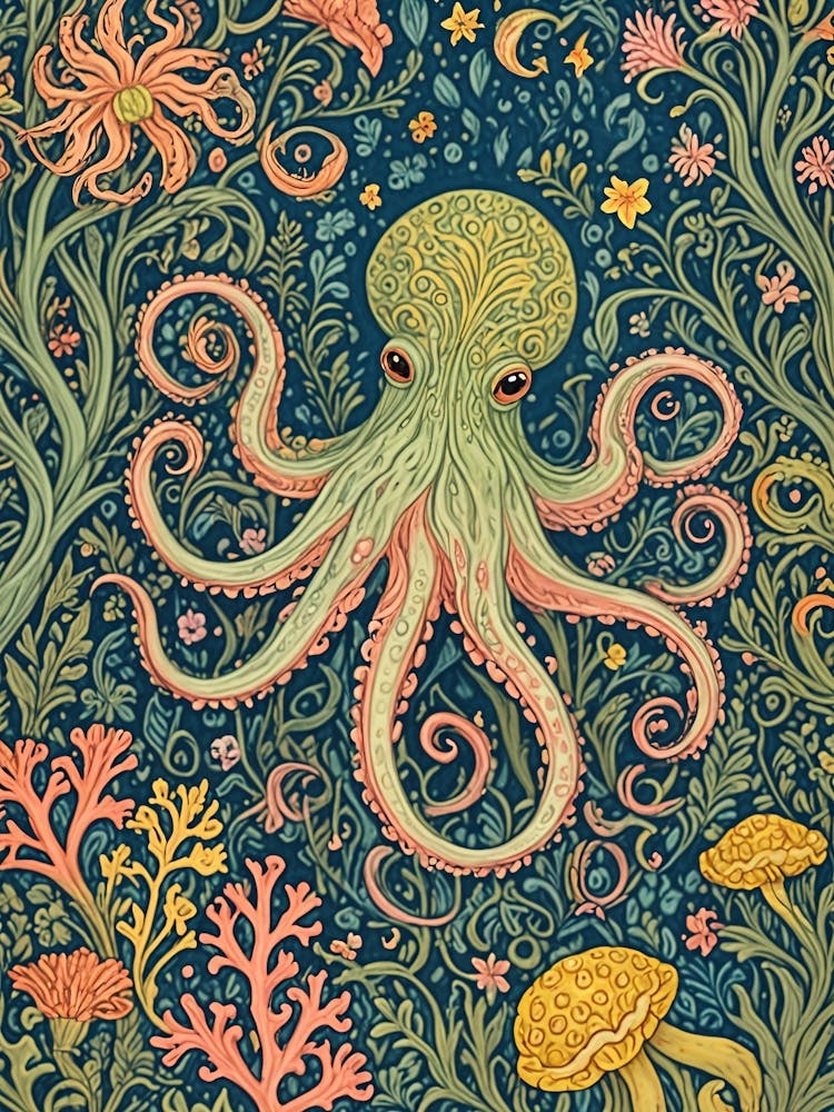 Whimsical Octopus